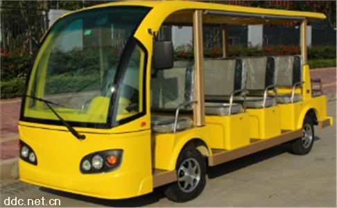  沃森11座黄色电动观光车